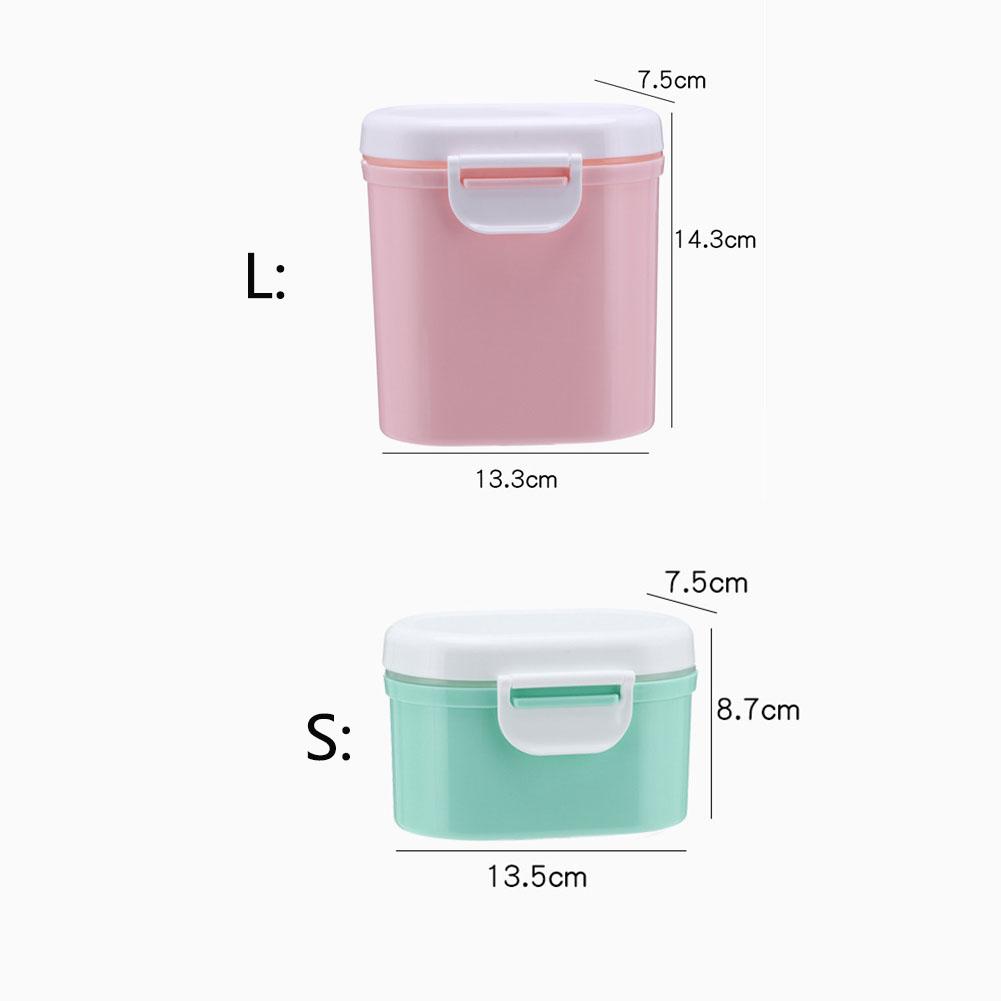 Large Capacity Milk Powder Can Airtight Storage Box Barrel