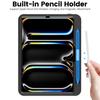 Для iPad Про 11 (2024) Стиль B Автоматическое пробуждение/засыпание Чехол для планшета из ПУ кожи Держатель для карт Подставка Обложка с отделением для карандаша