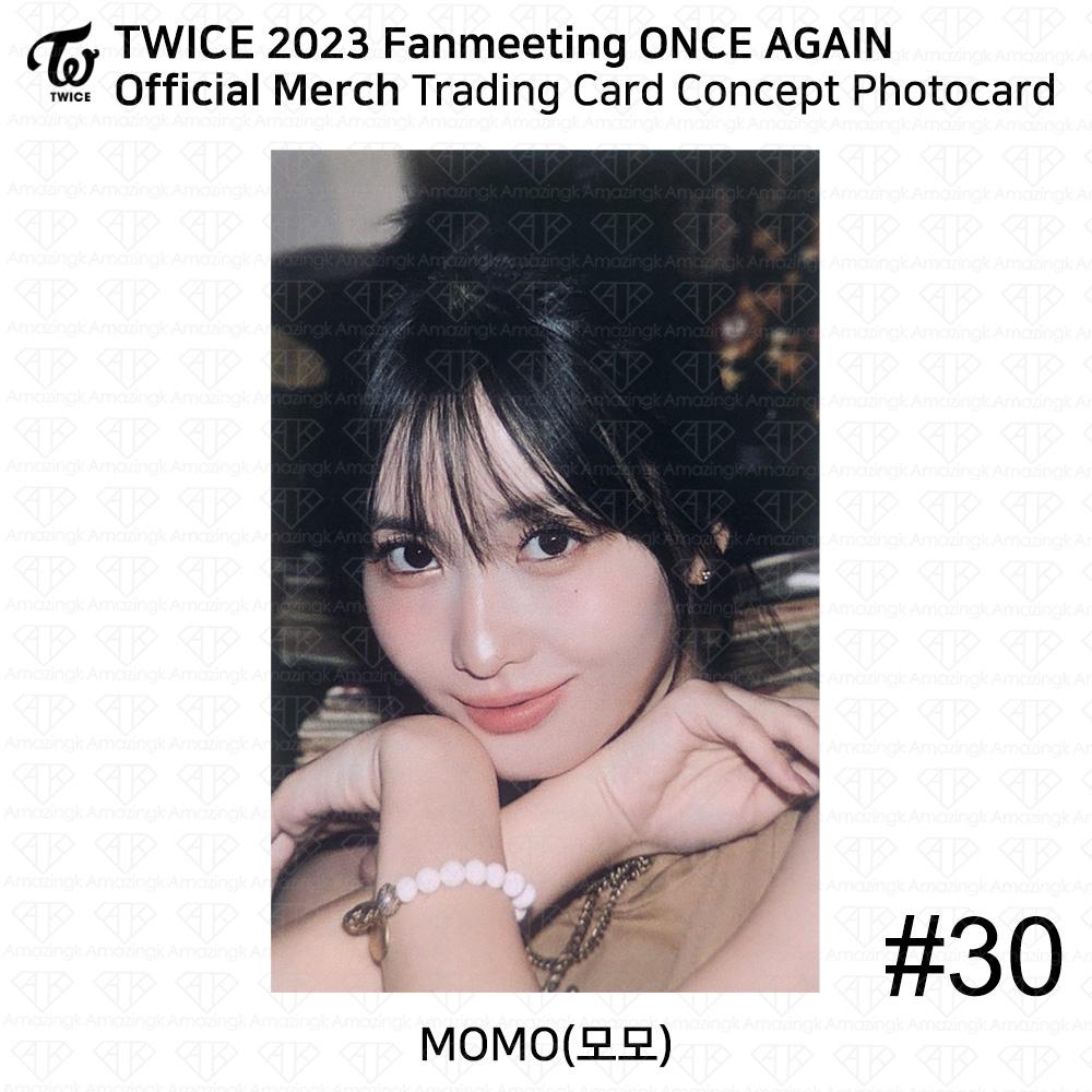 Twice Фан-встреча «ONCE AGAIN» в честь 8-й годовщины. Всплывающая карточка с коллекционной карточкой MD.