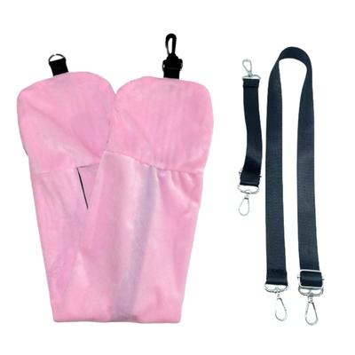 Набивная дорожная подушка для дополнительного багажа. Бархатная дорожная подушка для шеи. Сумка для хранения с регулируемой посадкой. Подушка U-образной формы для путешествий на срок до 3 дней.