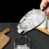 Многоцелевая лопата из нержавеющей стали, сверхпрочная лопата для льда, пищевых продуктов, корма для животных, устойчивая к ржавчине и легко моющаяся, кухонная лопата для кухни, барбекю, кормления домашних животных