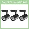 Светодиодный трековый светильник COB Track Lamp Rail Lighting для 20/30/40 Вт домашнего прожектора для магазина одежды в помещении, светильника для спальни