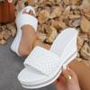 Women Beach Wedges Sandals 2026 New Summer Daily Comfortable Shoes Women Slip On Non-slip Platform Sandals Sandalias De Mujer