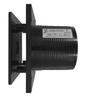 Bathroom fan timer glass NORTADA HOKURO HOK 120 T black