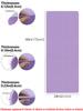 Складной коврик для йоги фиолетовый экологичный EVA складной дорожный фитнес коврик для упражнений толщиной 3/4/6 мм для йоги, напольных тренировок