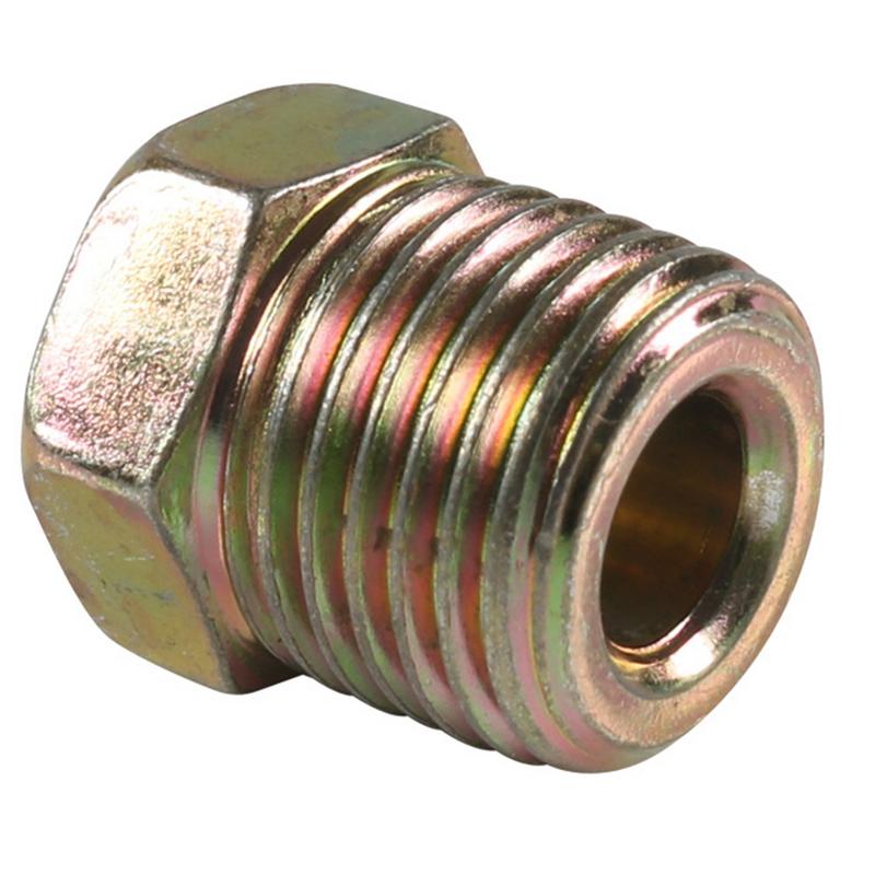 Brake Lines Fittings Assortment Rustproof Brake Lines Tubing Connector Brake Lines Connector Brake Oil Pipe Nut Union for Car