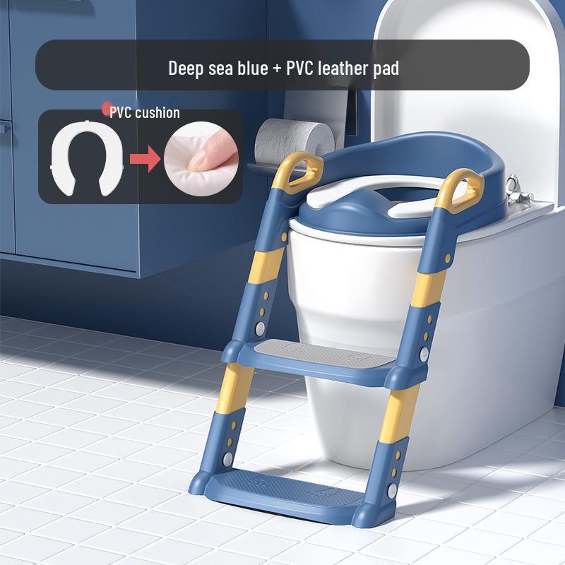 Складная детская лестница для приучения к горшку с поручнями - Ступенька для мальчиков и девочек