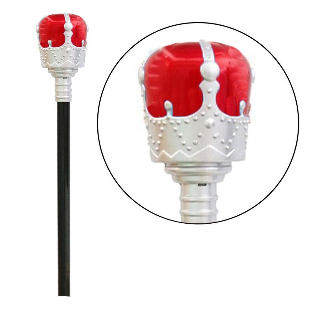 Представление Принцесса Принц Трость Красный/Синий Ручная Палочка Прочный Король Королева Скипетр Gril