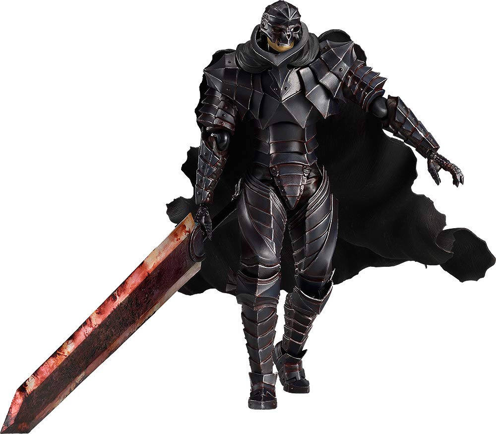 Figma Berserk Guts Berserker Armor ver. Repaint Skull Edition Немасштабная подвижная фигурка из ABS и ПВХ, окрашенная