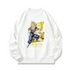 Dragon Ball Lightweight Crew Neck Sweatshirt, Linen-Viscose Blend, Breathable Summer