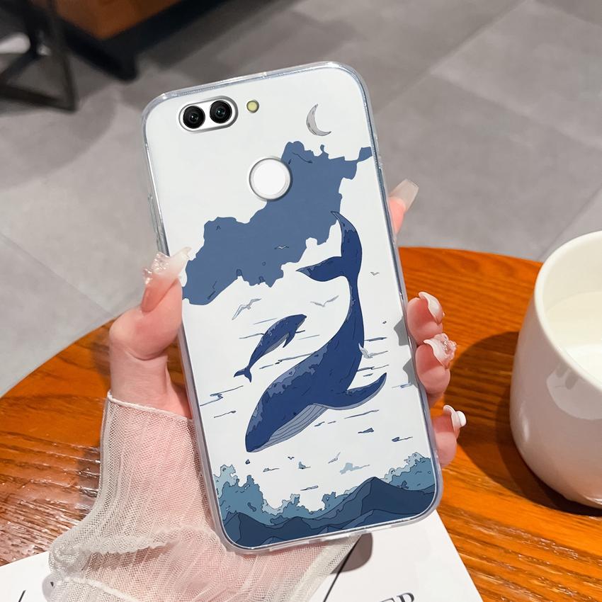 Для Huawei Nova 2 2S 3 3e 4 4e 5 5i 7i 6 7 SE Роскошный прозрачный чехол для телефона с красивым узором крыльев бабочки, мягкий силиконовый противоударный чехол для Huawei