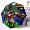 Gremlins: Chaos Unleashed Folding umbrella Suitable for all seasons Umbrella printing travel light