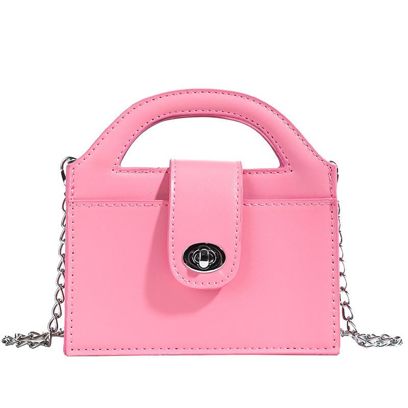 Мини-сумка кроссбоди из ПУ кожи для девочек, детей, для школы, для повседневного использования