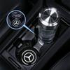 Автомобильная наклейка 2 шт. ПВХ Коврик под стакан/кружку Автомобильная подставка под стакан Противоскользящая накладка Аксессуары Для Mercedes Benz AMG GLE GLS CLS GLC CLA GLA GLK ML C1