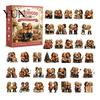 Miniature Advent Calendar 2026 Career Calendar, 24-Day Countdown Box with Mini Occupation Interactive Parent Child Toy Figures, Community Helper