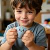 Игрушки для снятия стресса Набор «Паровая булочка и пароварка» Игрушка-антистресс Мягкий ТПР Прочная игрушка для снятия тревожности для взрослых