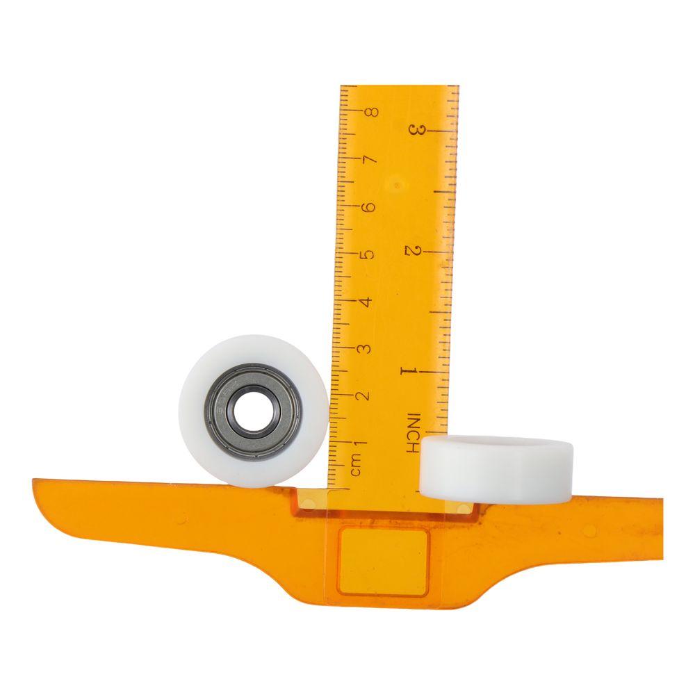 4 шт. Круглый направляющий ролик шкива колеса 8x32x12 мм шарикоподшипники с глубоким желобом офисное оборудование