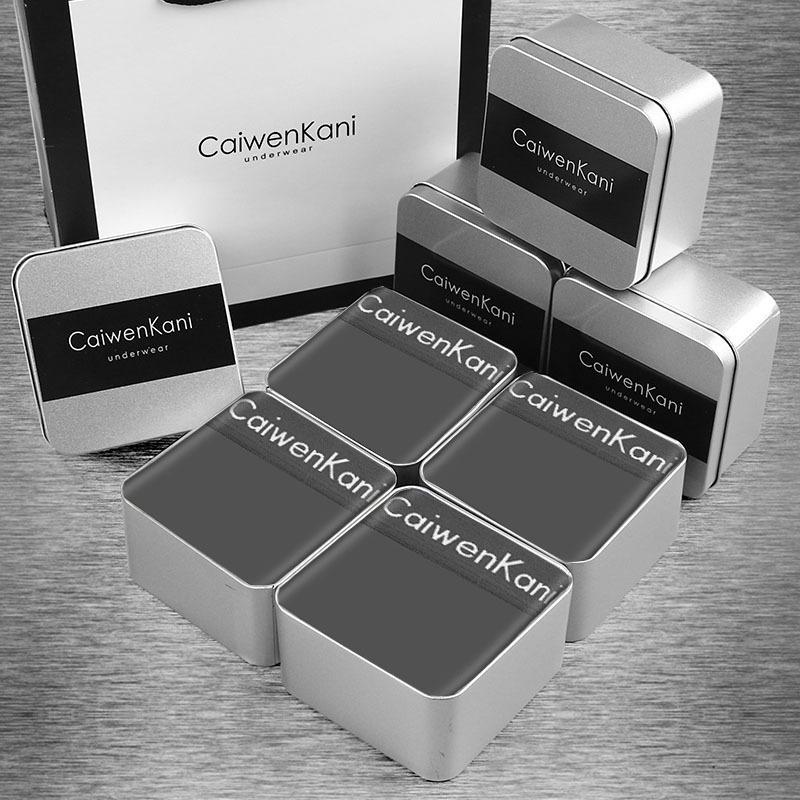 Мужские трусы-боксеры из дышащего чистого хлопка, модала, Cckgraphene, тонкие короткие брюки, подарочная коробка высокого класса