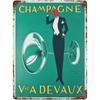 Silver Palate Champagne Vintage Retro Metal Tin Signs Vintage Wall Decor Metal Plaque Poster For Home Club Bar Pub Tavern Coffee
