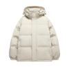 Winter New Down Cotton Jacket Men's Hooded Thickened Couple Bag Loose Hundred Towers Warm Cotton Coat
