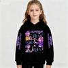 Мультяшные толстовки с капюшоном для девочек на осень и зиму, теплые, удобные и мягкие, модная одежда