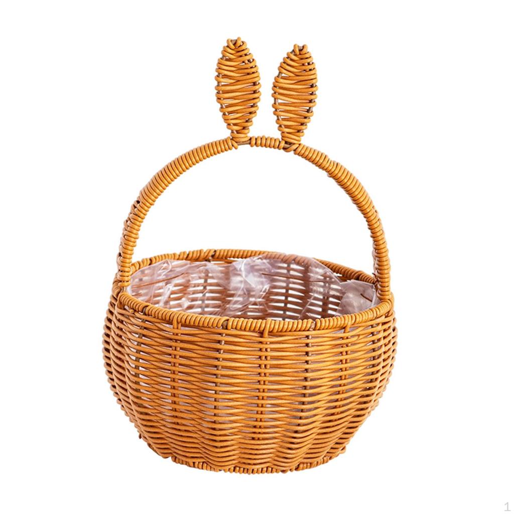 Пасхальные яйца, конфеты, подарочная корзина для хранения 18x28 см, милое украшение, многофункциональное для яиц