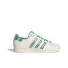 adidas Оригинальные кроссовки серии Superstar, удобные, универсальные, нескользящие, легкие, с низким верхом, для скейтбординга, унисекс, бело-зеленые, IE2931