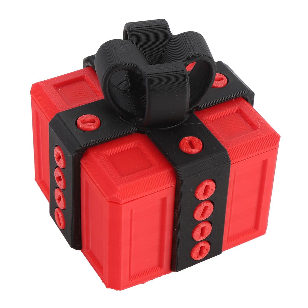 Раздражающая подарочная коробка с винтами, новинка, забавная подарочная коробка, напечатанная на 3D-принтере, для хранения игрушек, праздник