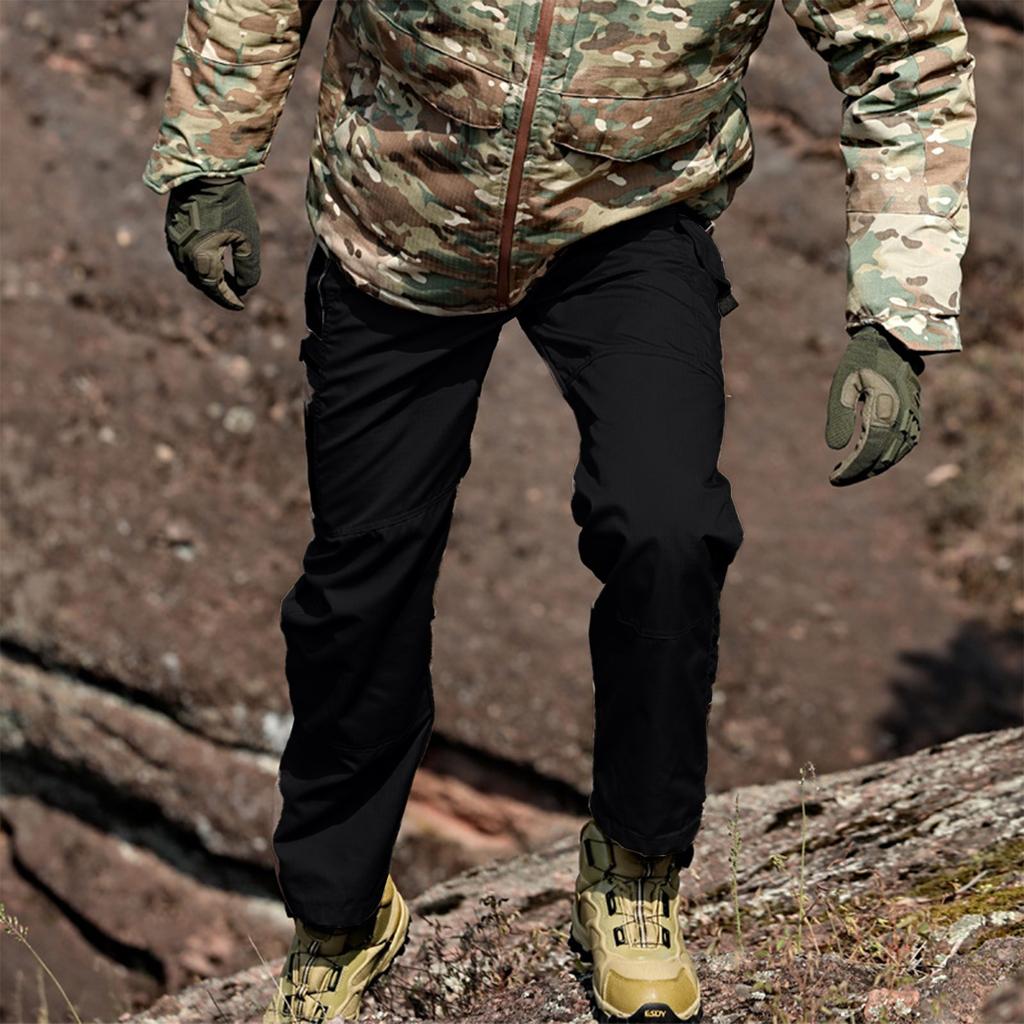 Мужские брюки Мужские мешковатые комбинезоны с множеством карманов Мужские уличные брюки с множеством карманов Штаны с множеством карманов