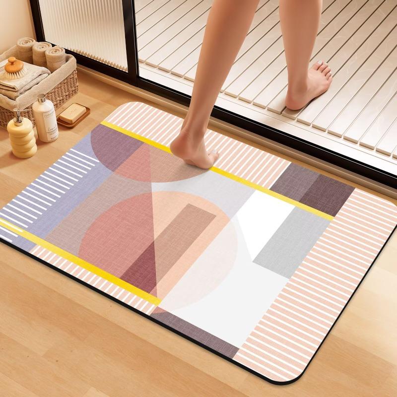 Bathroom Floor Mat Thickened Diatom Mud Suction Bathroom Bathroom Bathroom Door Door Stepping Pad