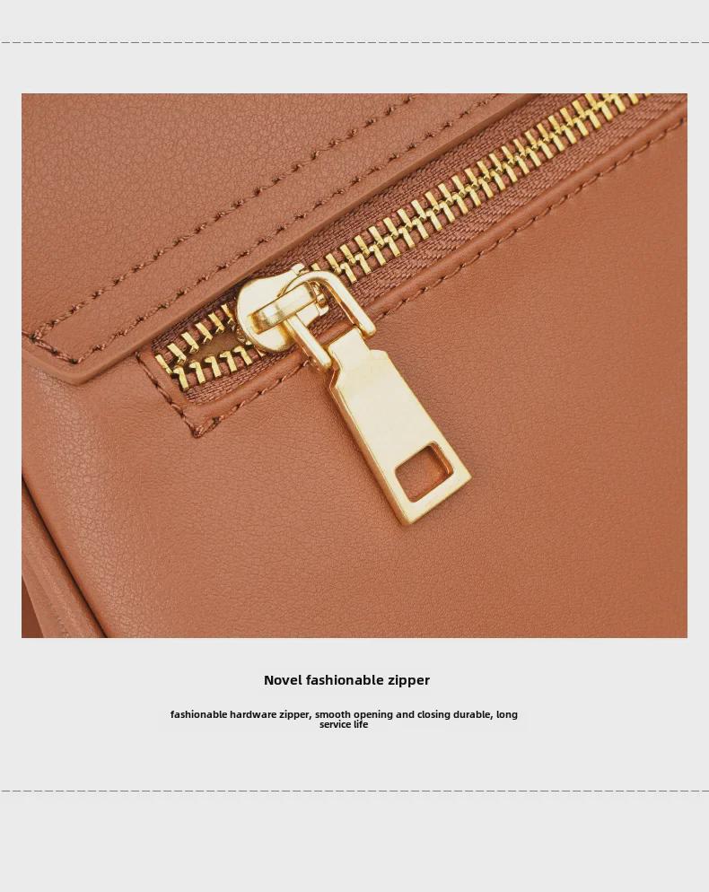 Women's Genuine Leather Large Capacity Handbag - Versatile Cowhide Messenger Shoulder Tote