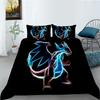 Wolf Series Polyester Bedding Two Or Three Piece Digital Printing Wishshopify