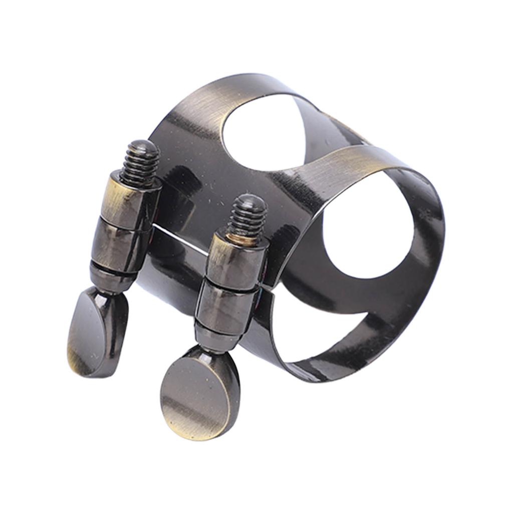 Saxophone Ligature Mouthpiece Fastener Sax Metal Clip Musical Instrument Accessories Alto Antique Bronze