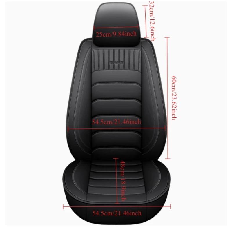 pu leather car seat covers and all-season car interior protectors are suitable for most vehicles