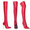 Big Size 34-43 Brand New Popular Lady Thin High Heels Boots Pointed Toe Thigh High Boots Women Party Sexy Shoes Woman