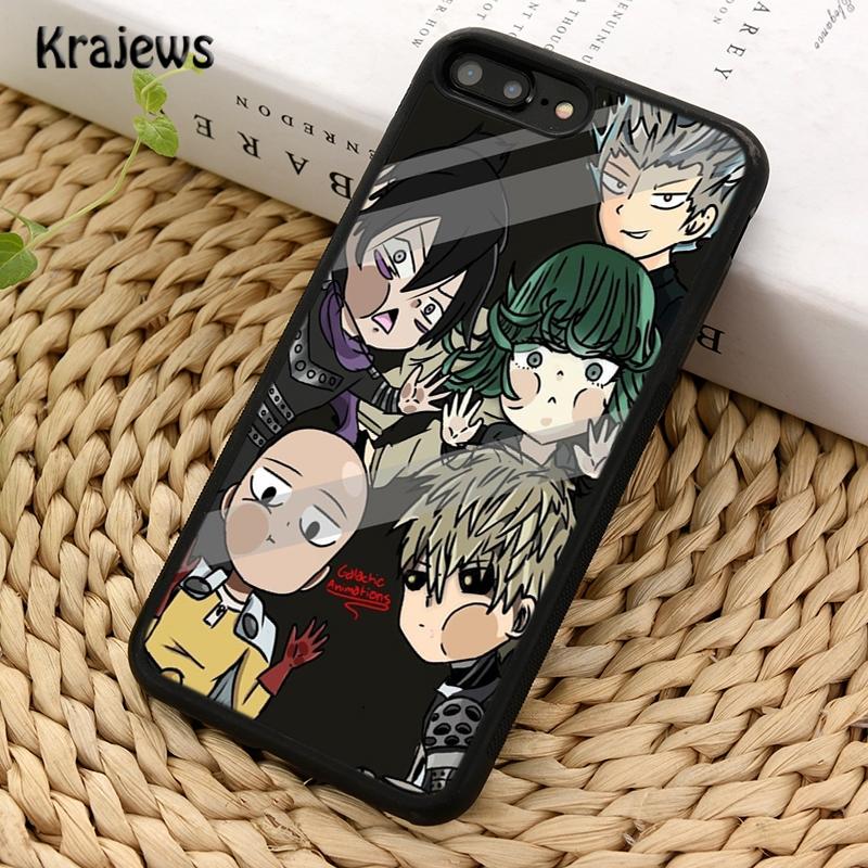 Krajews One Punch Man Japan Manga Phone Case Cover For iPhone 14 5 SE 6s 7 8 Plus 11 12 13 Pro X XR XS Max Samsung S21 S22 Ultra