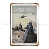 Forbidden Planet Original New Design Poster Metal Sign Pub Mural Customize Design Wall Plaque Decoration Tin Sign Poster