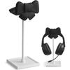 Wesiti Gothic Halloween Bat Headphone Stand Holder with Base Desk Accessory