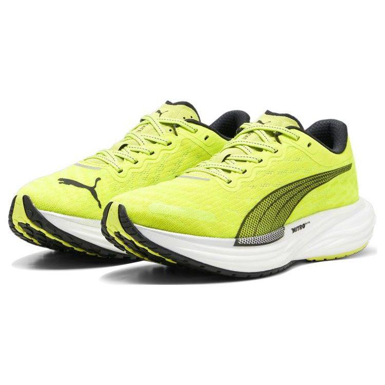 Puma Мужские кроссовки Deviate Nitro 2 Lime Pow Зеленый Черный Белый 376807-20