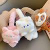 Cartoon Rabbit Winter Warm Earmuffs for Children Girls Plush Thick Soft Ear Cover Ear Protection Warmth Ear Muffs for Women Kids