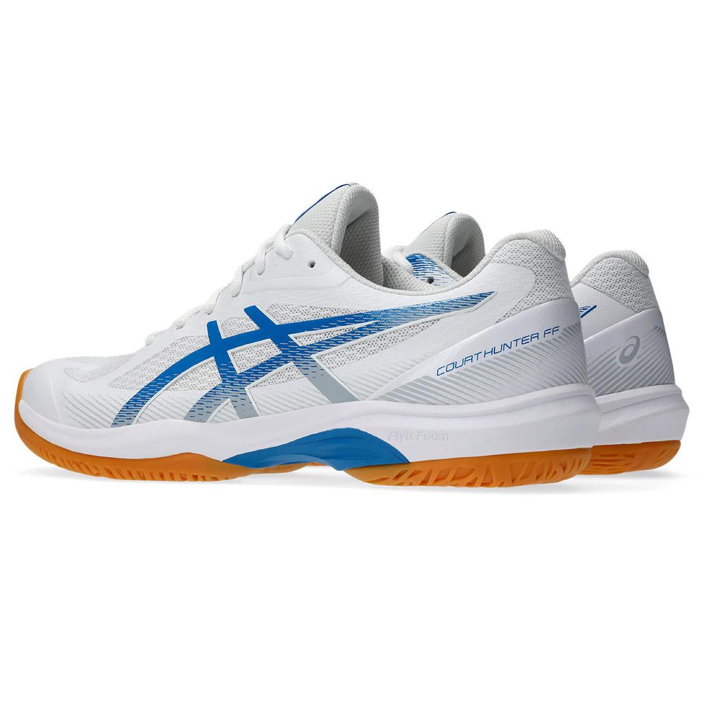 Asics Кроссовки мужские Gel Court Hunter FF Белые Лазурно-синий 1071A111-102