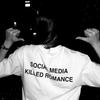 Streetwear Социальные сети убили романтику Футболка Повседневная футболка Мужчины Женщины Хлопок Оверсайз Харадзюку Летний топ Винтажный Короткий рукав