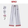 SPAO Women's American Retro Color-Block Sweatpants