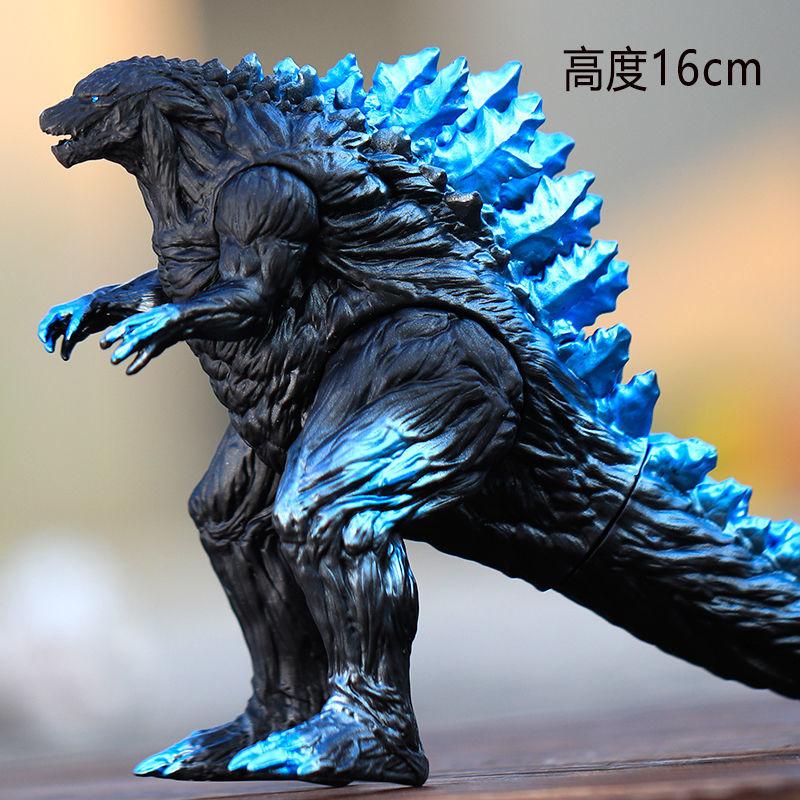Фигурка Годзиллы против Кинг-Конга, фигурка аниме, Gulian Runaway Rabid Godzilla, мягкий клей из АБС-пластика, кукла-монстр, модель, украшения, игрушки