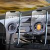 Support Magnétique Double Pour Téléphone De Voiture, Fixation Sur Fente CD, Pour Apple, Samsung, Navigation Et Appels Sécurisés En Conduite