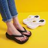 Fashion 2024 New Beach Flip Flops Women's Sandals 6cm Platform Soft EVA Girls High Heel Slides Light Weight Ladies Fashion Slippers