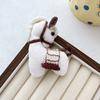 Stuffed Mini Horse Doll Cute Handcrafted Tiny Horse Miniature Stuffed Horse DIY Craft Accessory for Backpack Charm Keychain Brooch Party Favors