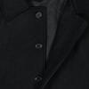 Japanese Style Coat with Square Kimono Wool [KYOETSU] [Kyoetsu] Sleeves, Coat, Blend, Men's (L, Black)