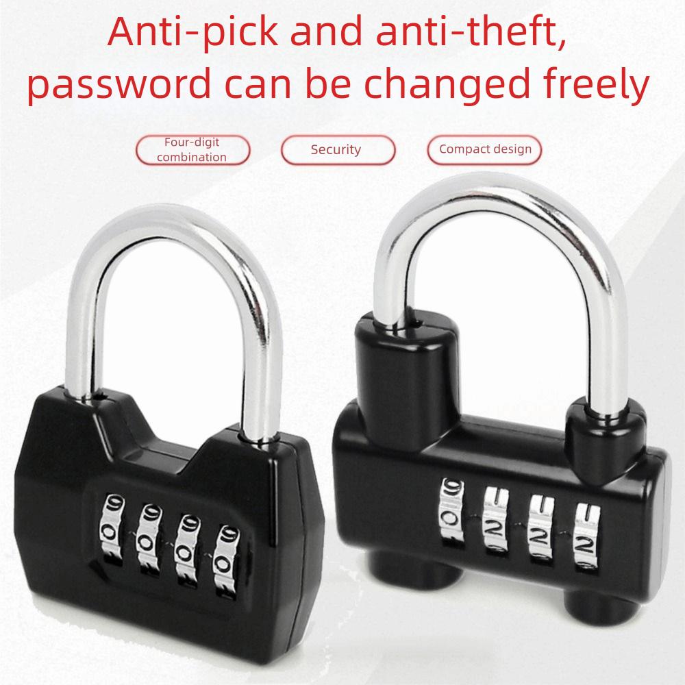 Водонепроницаемый кодовый навесной замок 4-значный кодовый замок Парольный навесной замок Дверь склада
