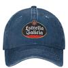 Кепка-тракер Estrella Galicia Испания Бейсболка Пиво Унисекс Мужская Дизайн Кепки для активного отдыха на природе Подарок Мода
